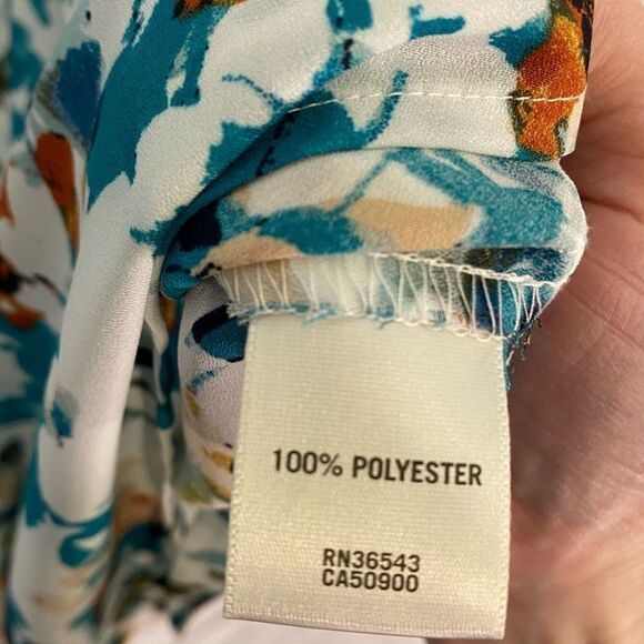 𝅺VAN Heusen • floral blouse - Picture 4 of 6